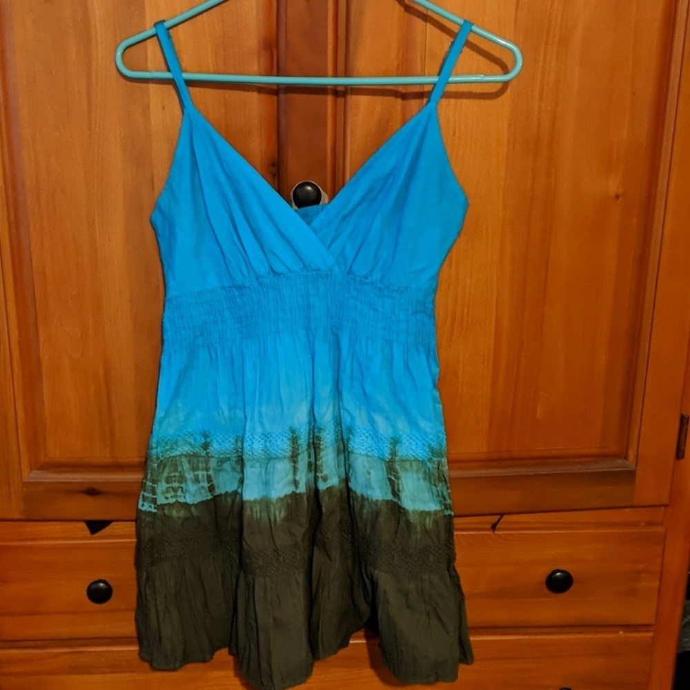 Cute tie-dye summer dress